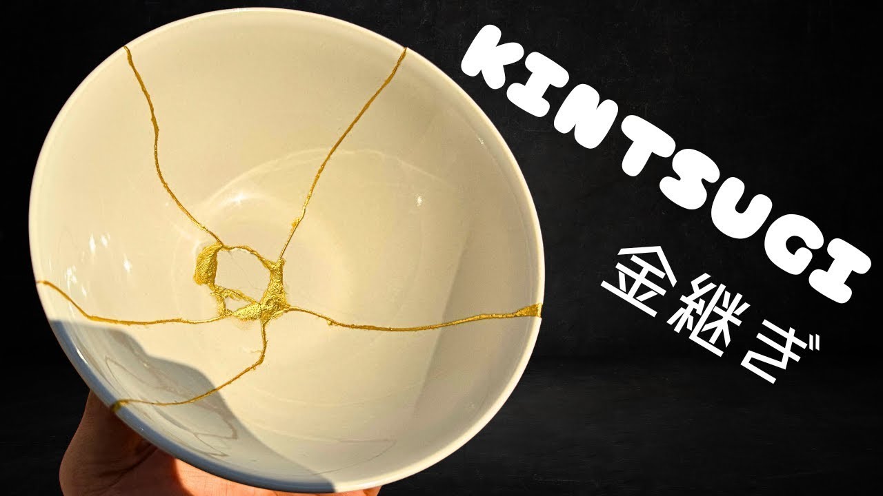 KINTSUGI L'arte giapponese di riparare i vasi rotti con ORO
