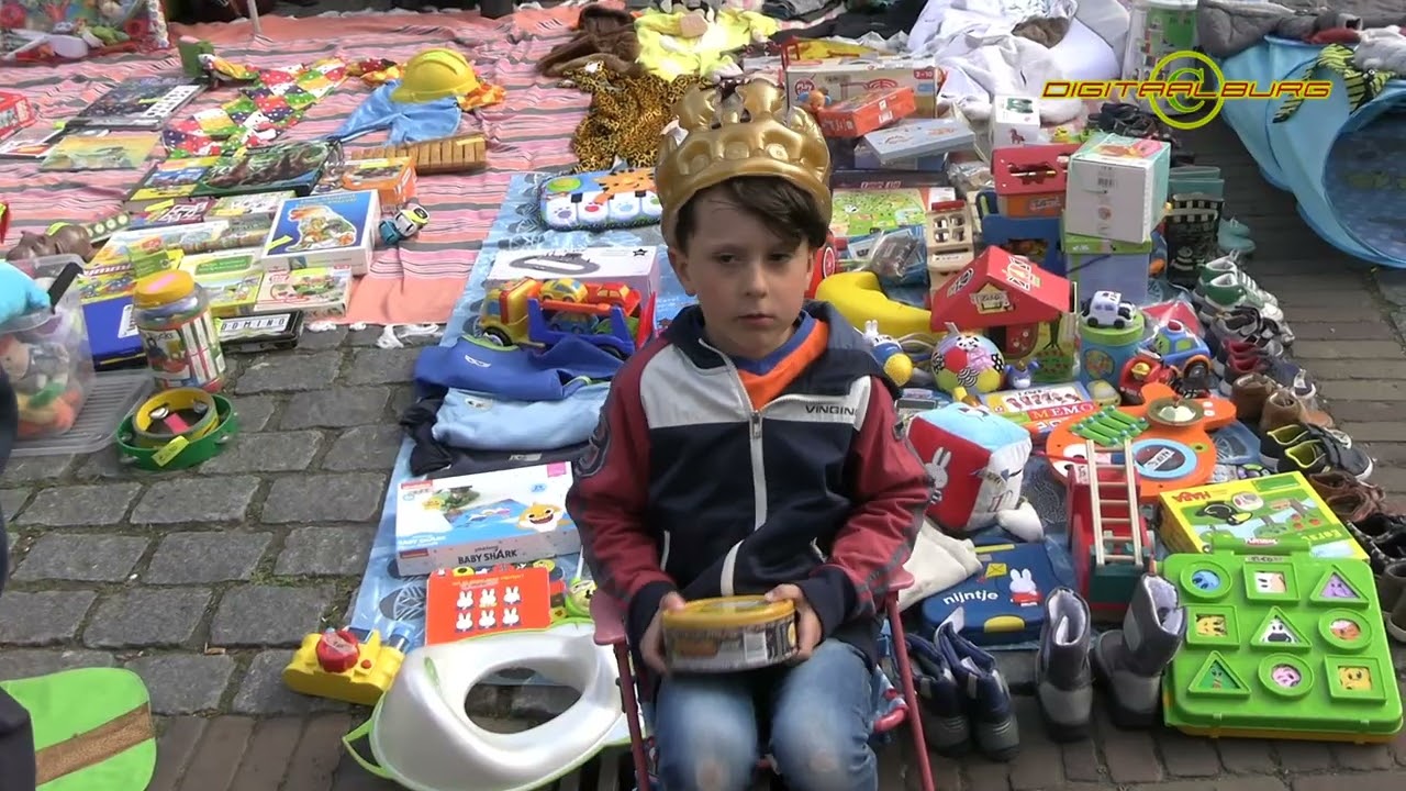 Veel bezoekers vrijmarkt Zaltbommel