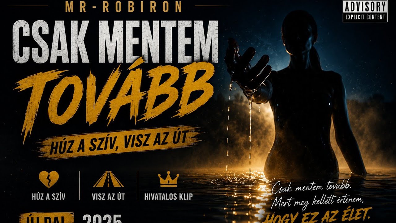 *Csak mentem tovább–Húz a szív, visz az út | Hivatalos klip*#MagyarZene #ÚjDal #Zene2025 #fyppp2025
