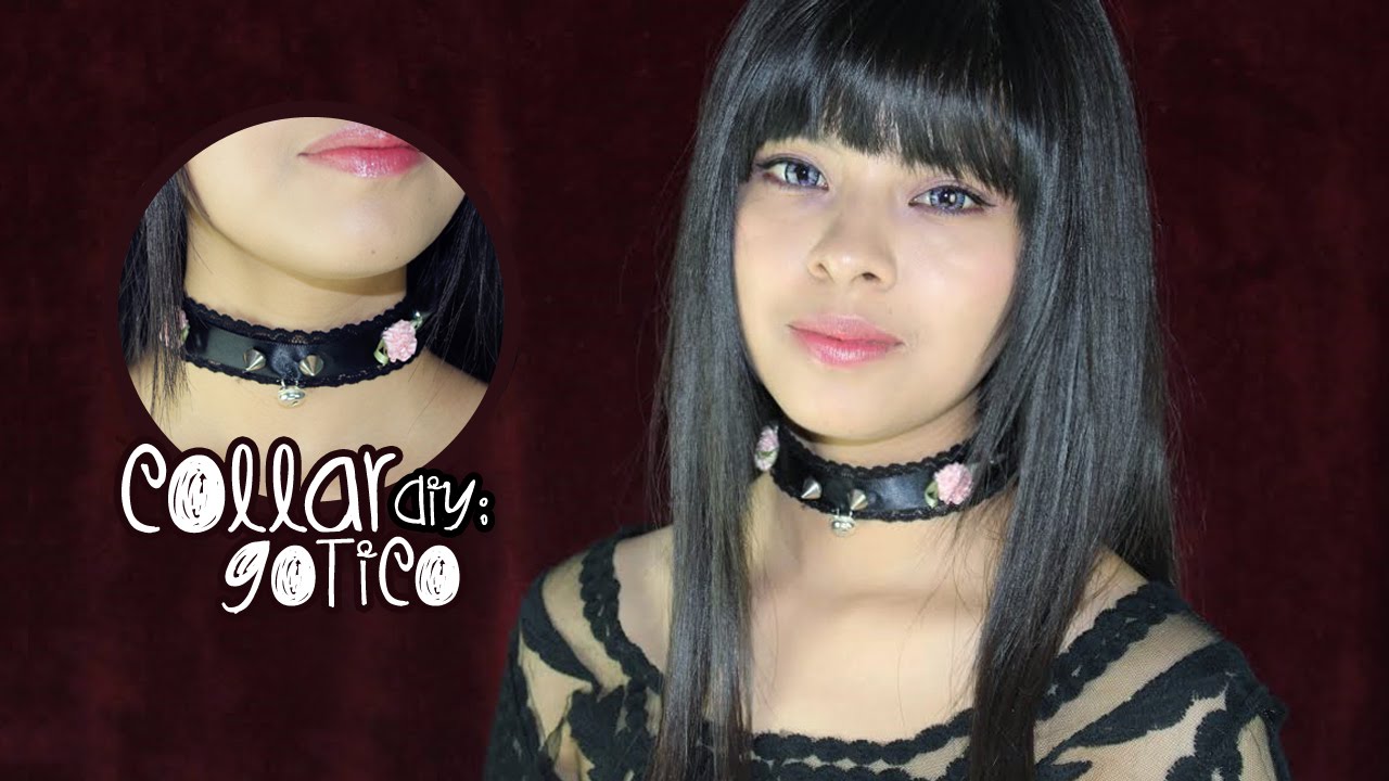 HAZ CHOKERS CON ENCAJE ¡COLLAR GOTICO! | CHOKERS PASTEL GOTH | AKARI BEAUTY