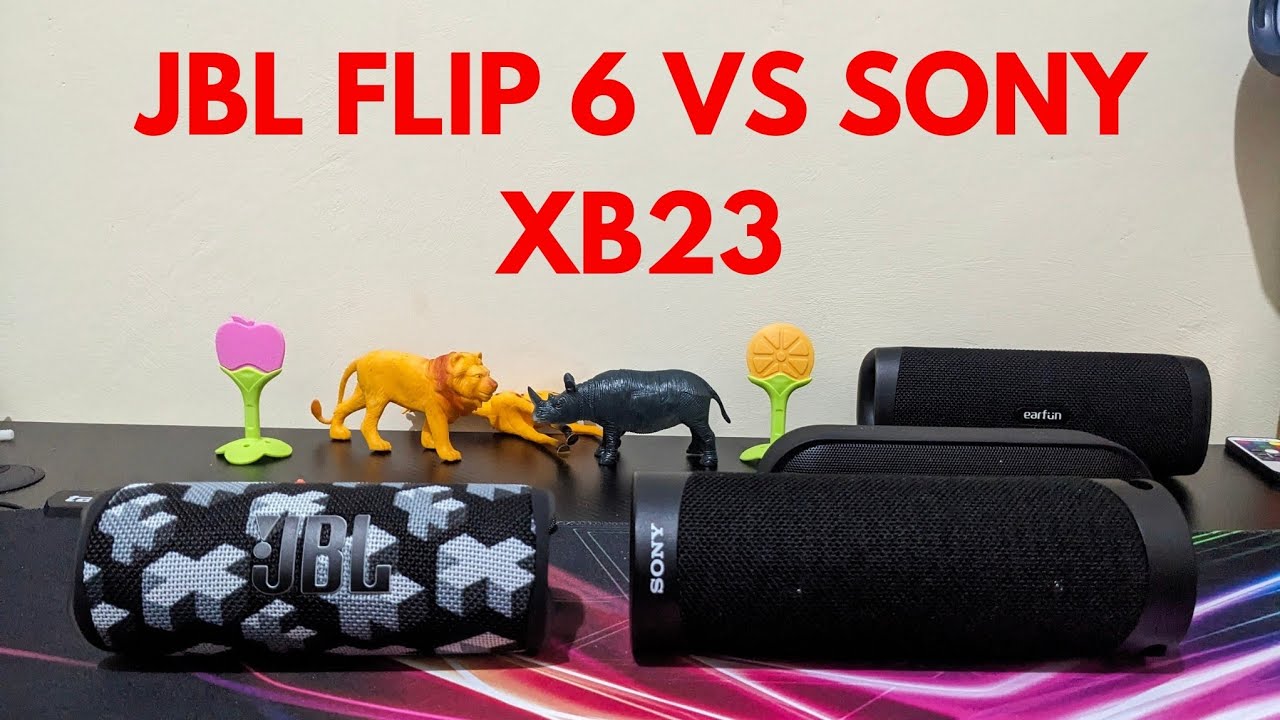jbl flip 6 vs sony xb23