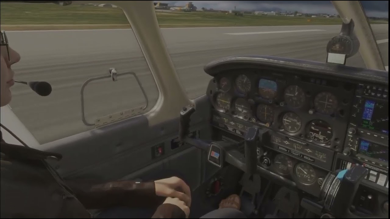 A sketchy landing.