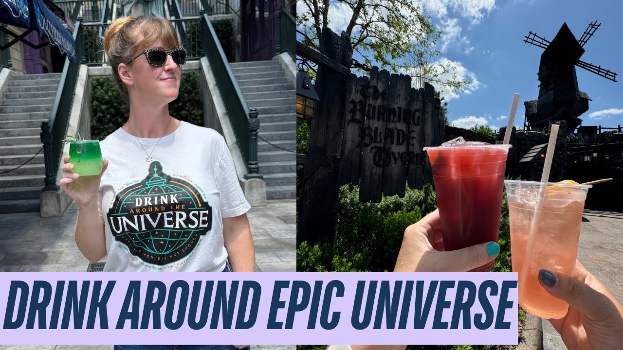 Drink Around the Universe | Best Bars at Epic Universe