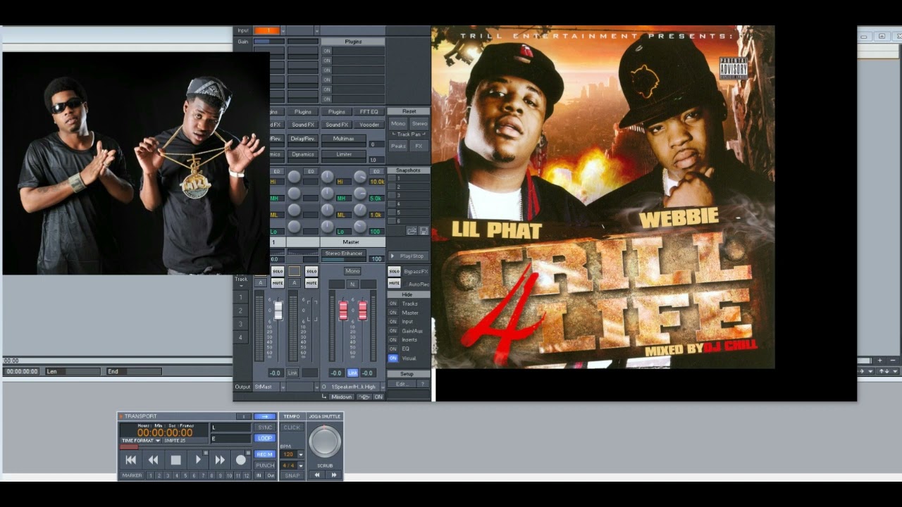 Lil Phat & Webbie – If If Was A Fifth (Slowed Down)