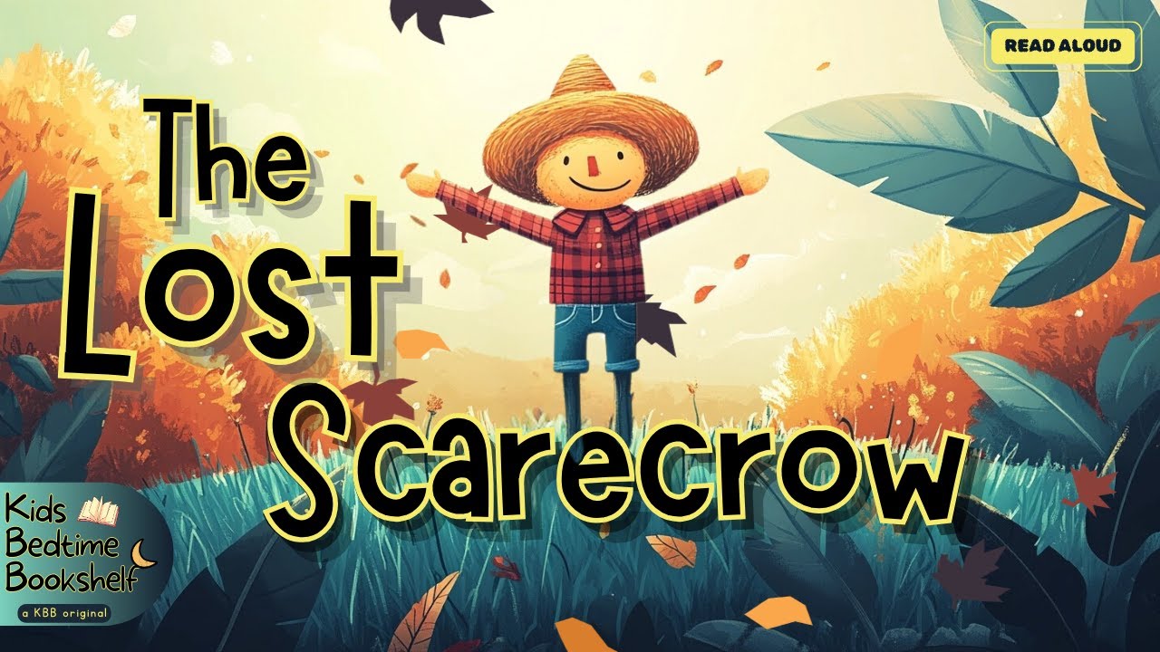 🍂The Lost Scarecrow🌽Kids Book Read Aloud Along Story with Animation Children's Bedtime Stories