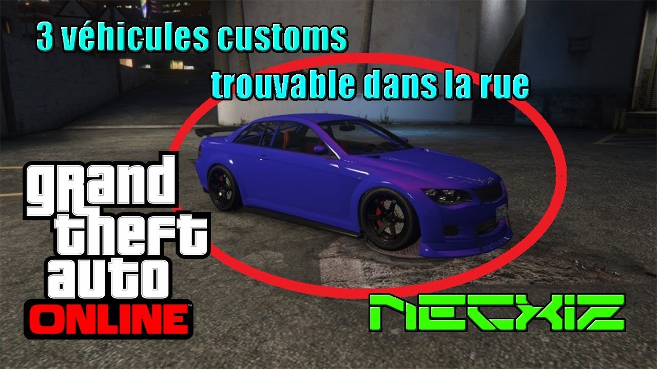 3 VEHICULES CUSTOMS TROUVABLES DANS LA RUE #2