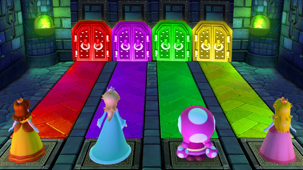 【マリオパーティ10】ミニゲームデイジーVsロゼッタVsピーチVsキノピオ(COM最強 たつじん)