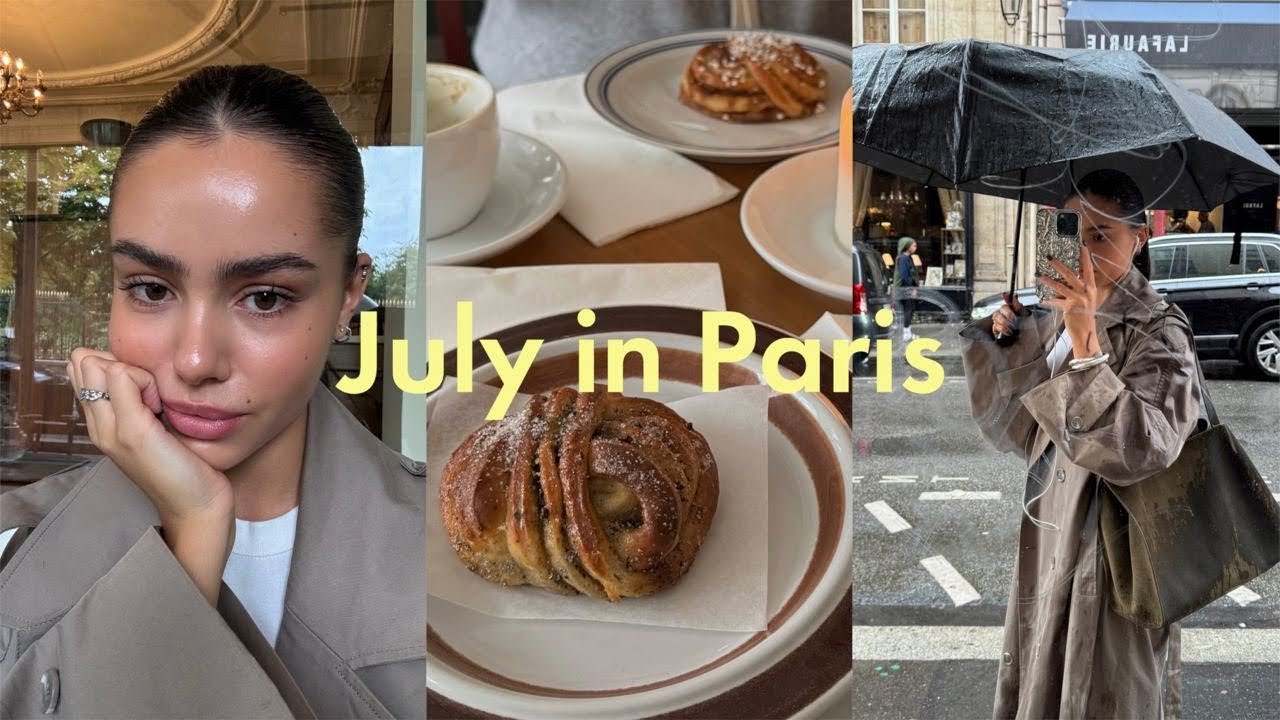 july in Paris: girls dinner, slow morning, stolen package & life