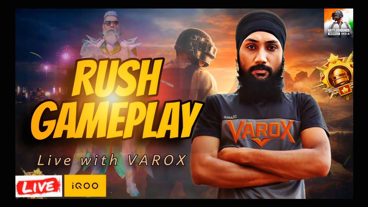 Varox Live hai | #bgmi #bgmilive #pubgmobile #pubg #indiangamer #varoxgaming #varoxlive
