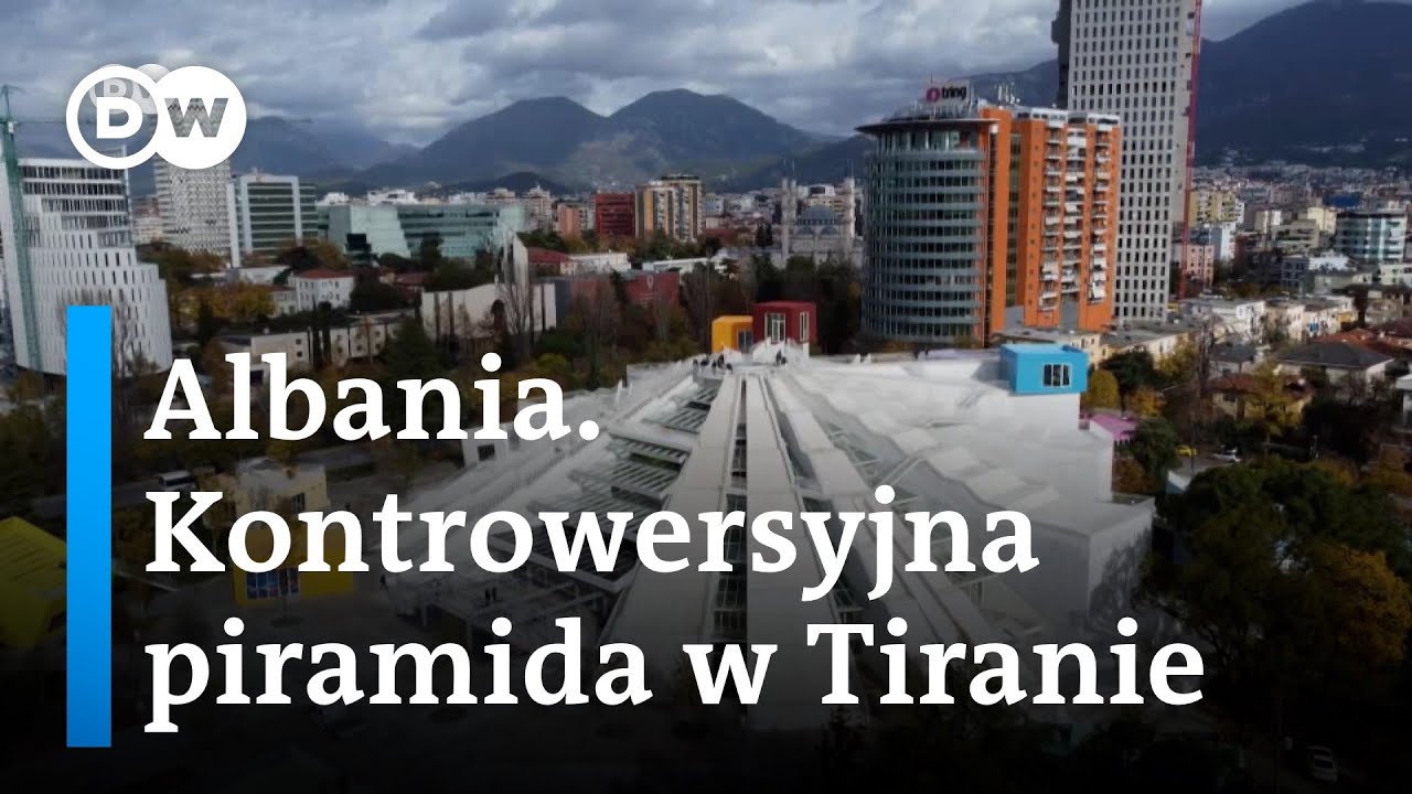 Albania. Kontrowersyjna piramida w Tiranie.