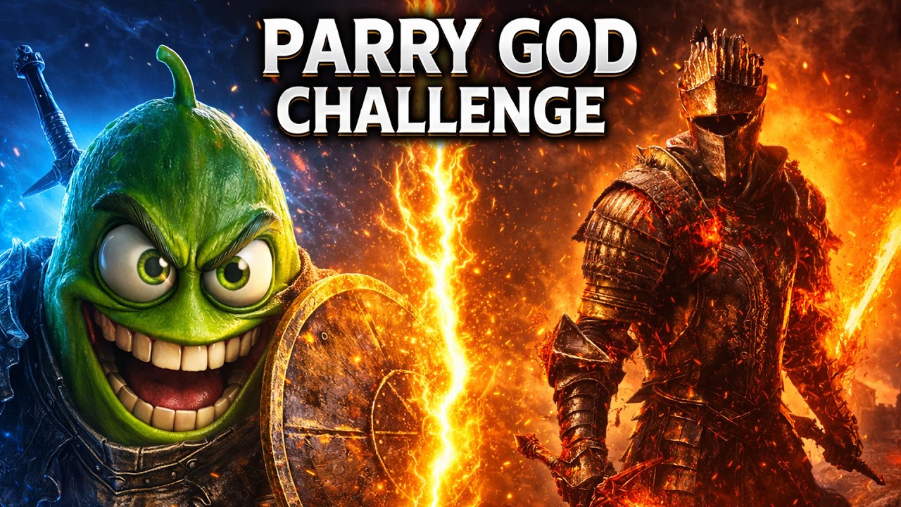 DESAFIO SÓ PARRY — FIM DE LOTHRIC CASTLE | HOJE TEMOS SOUL OF CINDER? 🥒