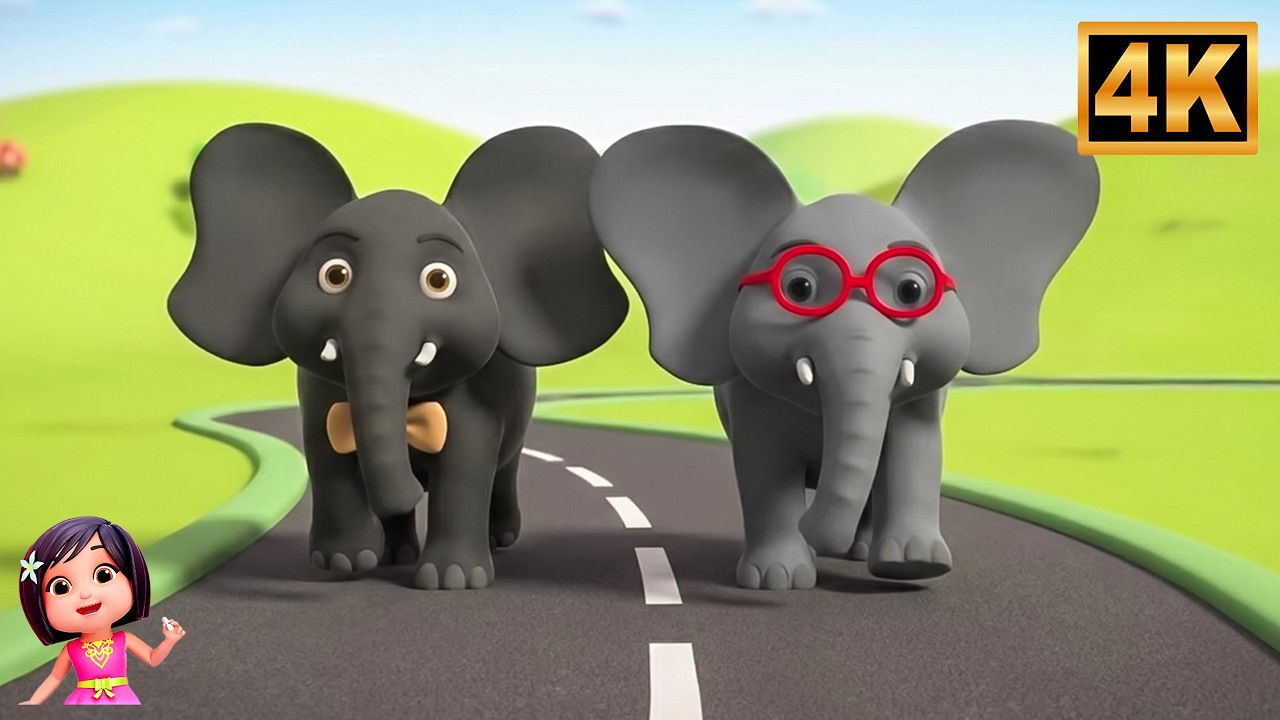 Panch Mota Hathi Ghumne Chale, एक मोटा हाथी, Non Stop Bachoon Ke Gaane, Hindi Balgeet