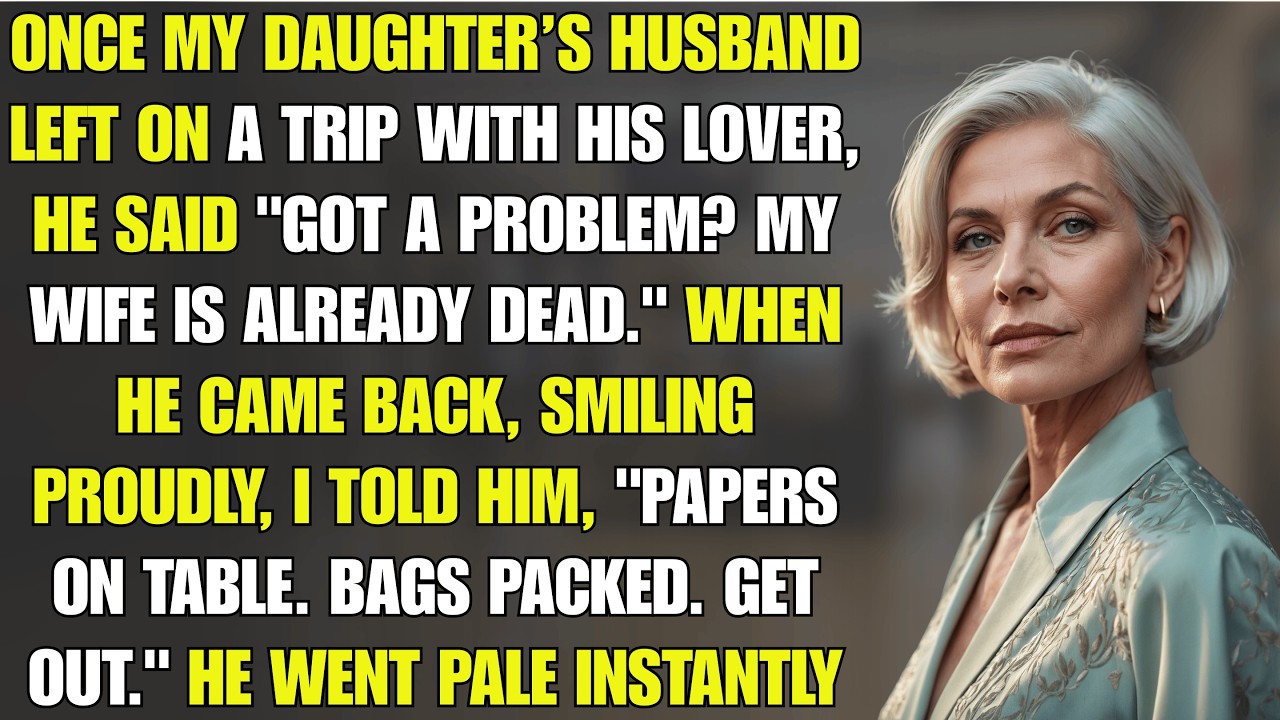 My Daughter’s Husband Left With His Lover, Said “Got A Problem? My Wife Is Already Dead” When He...