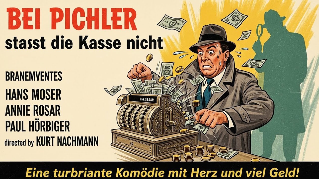 Theo Lingen | Bei Pichler stimmt die Kasse nicht &ndash;  Comedy film ansehen (Deutsche Synchronisation)
