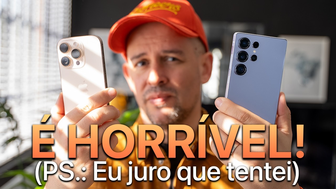 iPhone 16 Pro ⚔️ Galaxy S25 ULTRA ✨ O Comparativo MAIS COMPLETO do YouTube