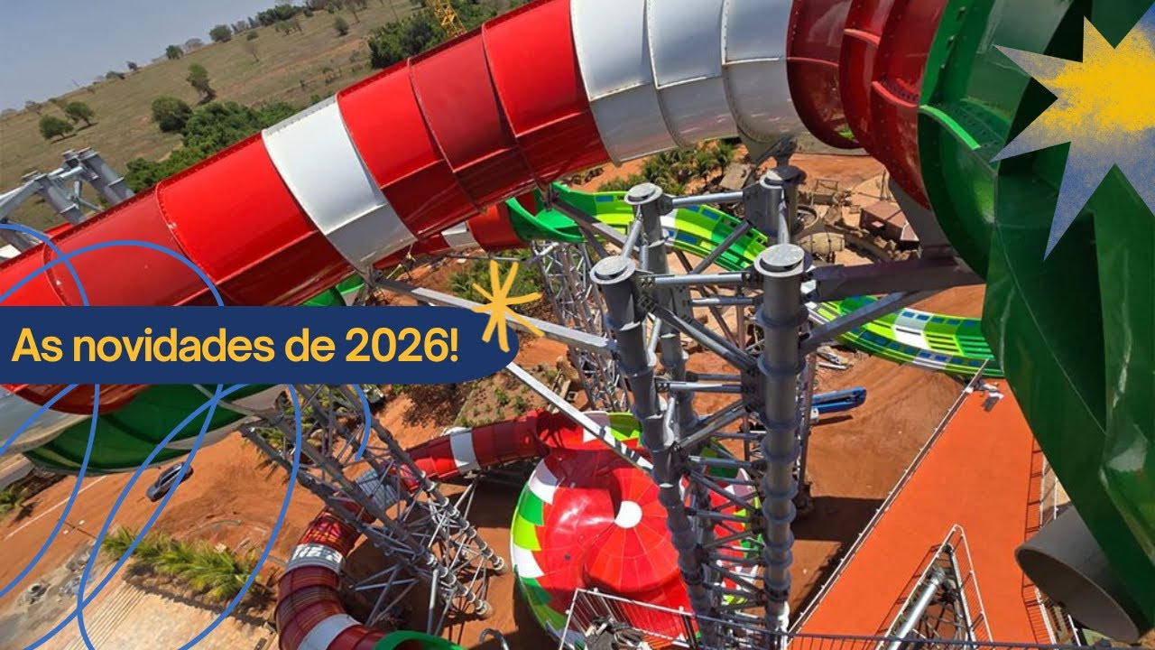 As principais NOVIDADES dos parques e atrações no BRASIL para 2026!