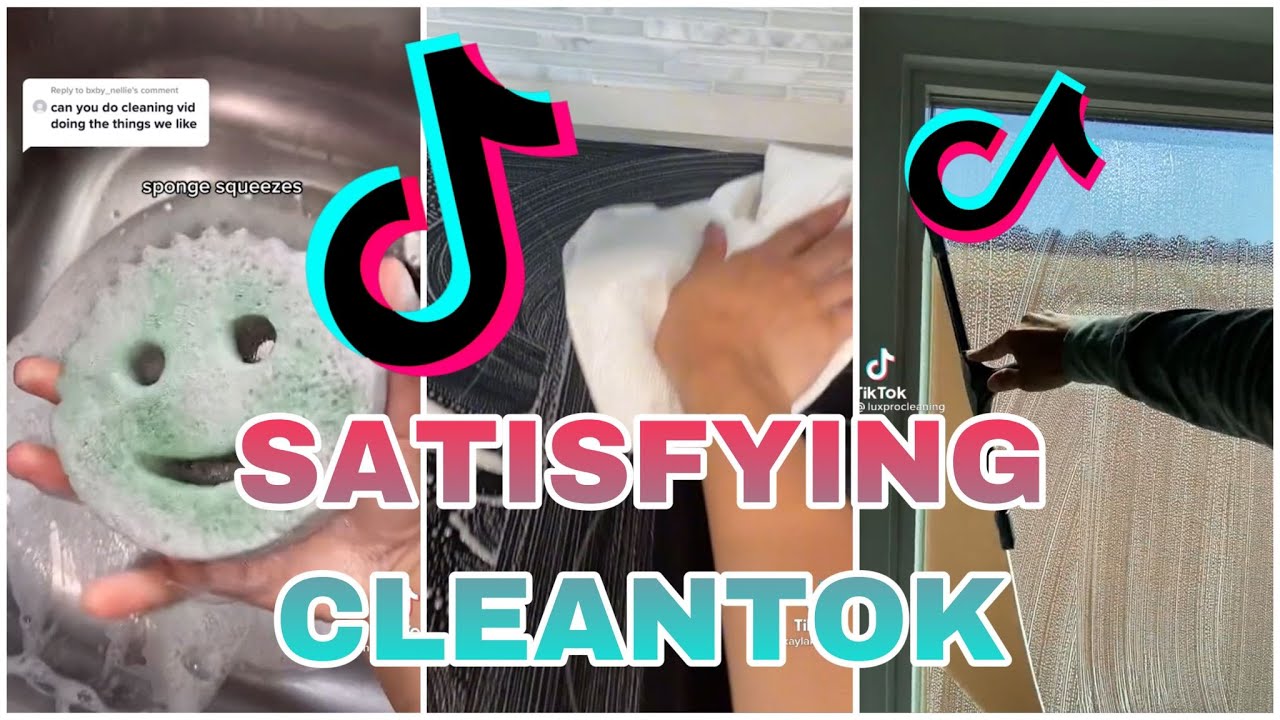 Satisfying Cleaning TikTok Compilation  I  CleanTok