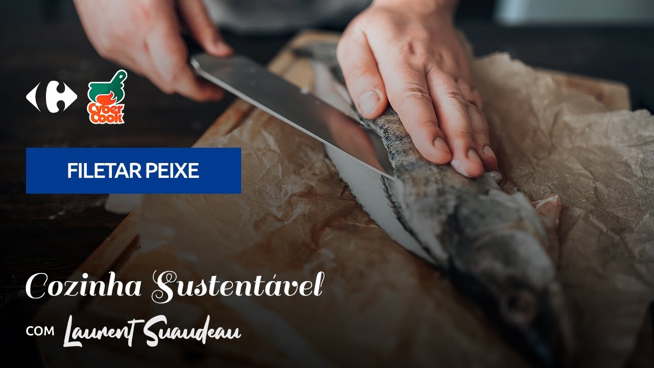 Venha aprender a Filetar Peixe com Laurent Suaudeau