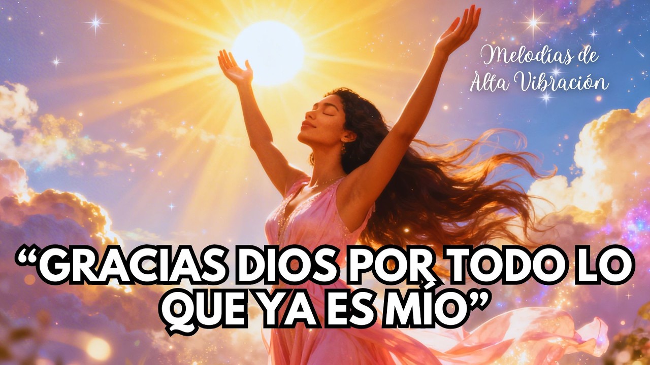 🙏✨ GRACIAS DIOS POR TODO LO QUE YA ES MÍO | Mantra de Gratitud y Abundancia Infinita 💰🌟