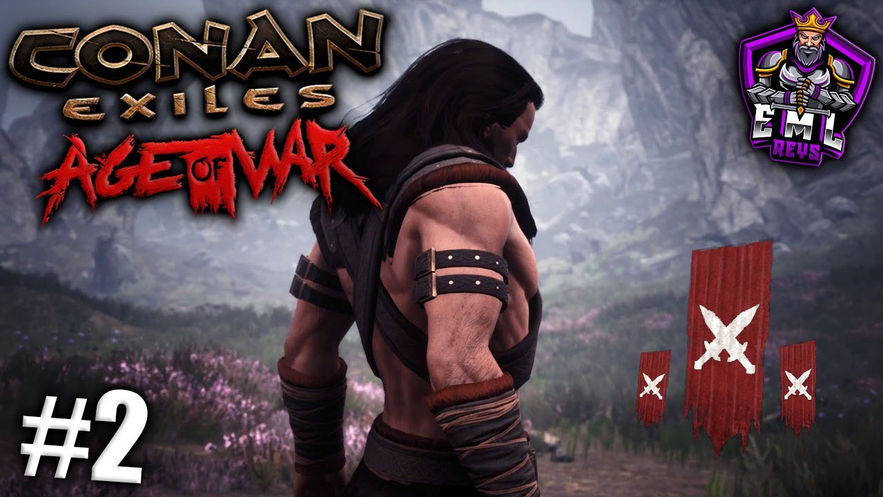 CONAN EXILE •AGE OF WAR• -  RENAȘTEREA , DIN CE IN CE MAI PUTERINIC  -