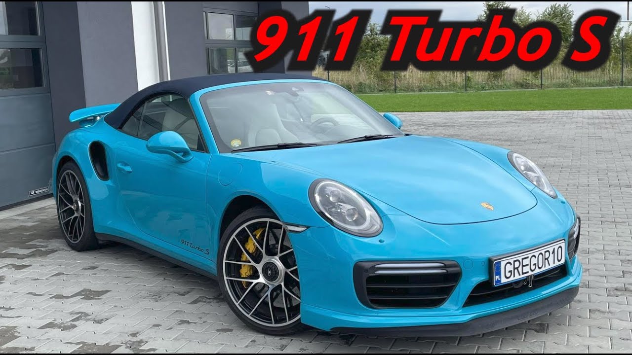 Porsche 911 991.2 Turbo S - STAGE 1+ Niemiecka Precyzja & Technika w GREGOR10  Dragy times 100-200