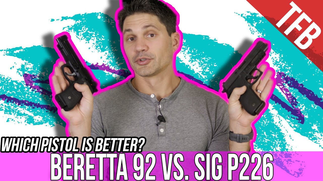 Sig P226 против Beretta 92: какой 9-мм пистолет-пулемет является королем металла?