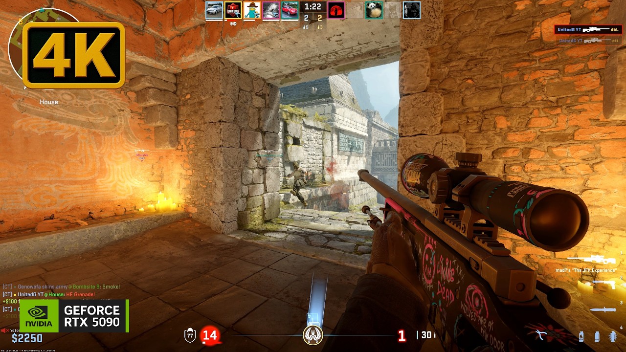 Counter-Strike 2 Gameplay 4K (No Commentary)