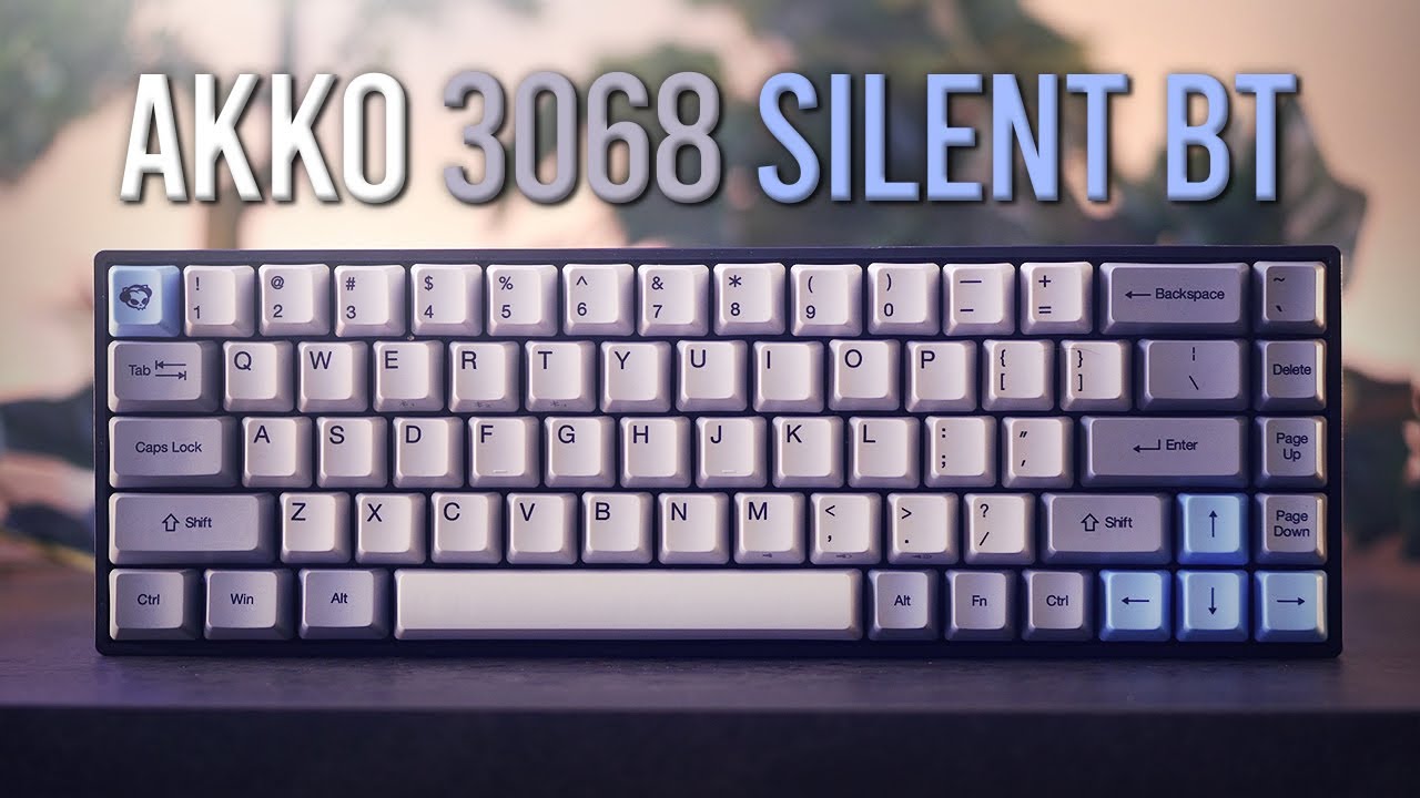 Akko 3068 Silent BT Keyboard Review