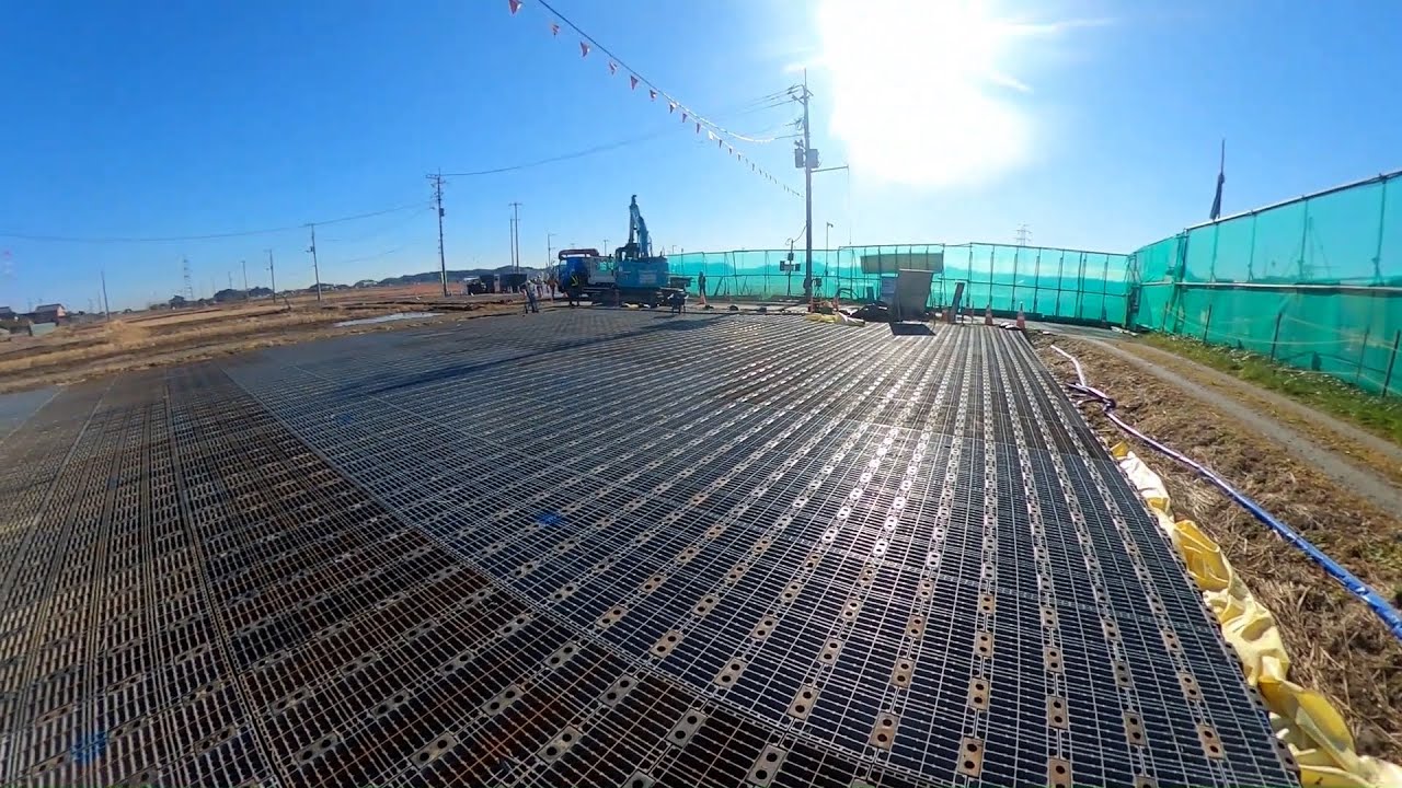 第36話 現場のおがわくんがツタエル！＋田んぼの仮設道路に最適！高強度プラスチック製ユニットプラロードの実力