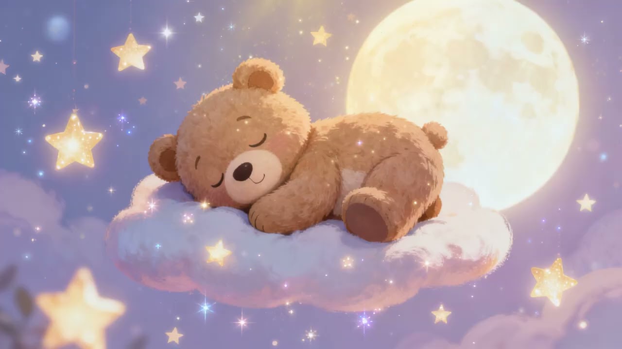 Christmas Lullaby 🎄🌙 | Soft Christmas Sleep Music for Babies & Kids | Gentle Bedtime
