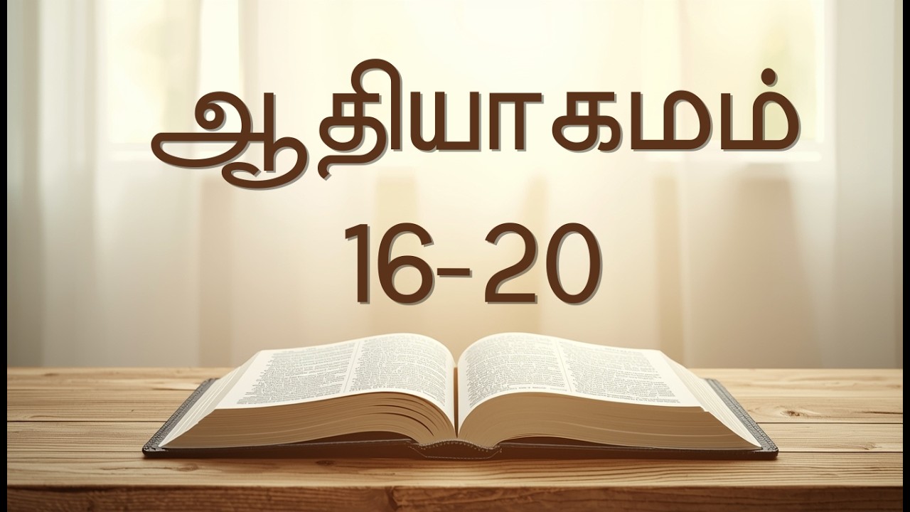ஆதியாகமம் 16–20 | Genesis 16–20 | தமிழ் வேதாகமம் | Tamil Audio Bible Reading