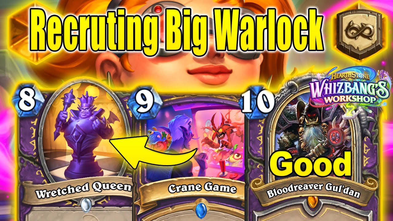 HUGE Buffs To Big Demonlock Warlock Deck That's Actually Good At Whizbang's Workshop | Hearthstone