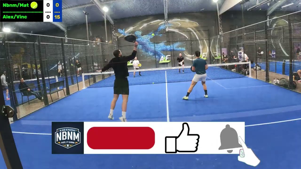 Objectif Victoire en P100 - Très gros match en quart de finale! Belle balle de match! Mooving 26/01