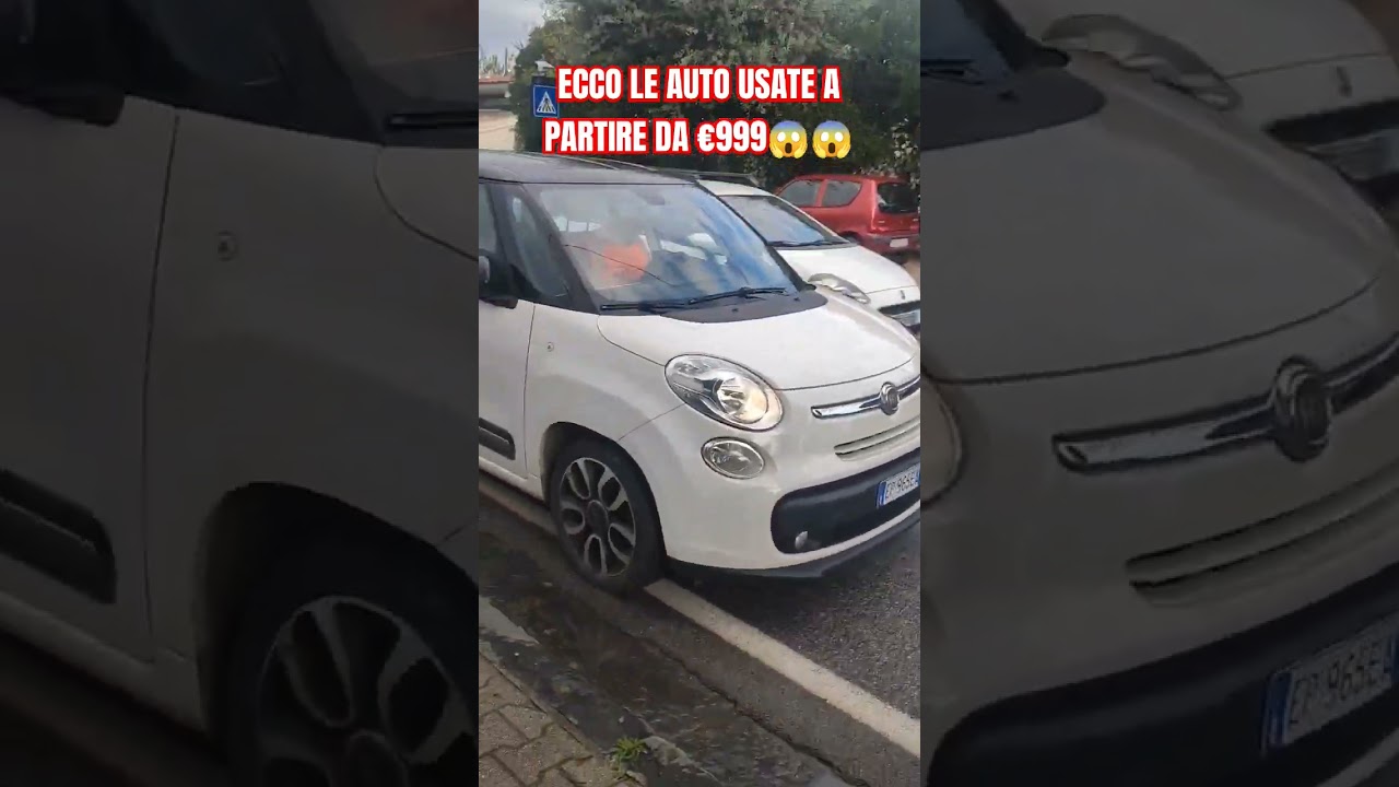 ECCO LE AUTO USATE A PARTIRE DA &euro;999😱😱