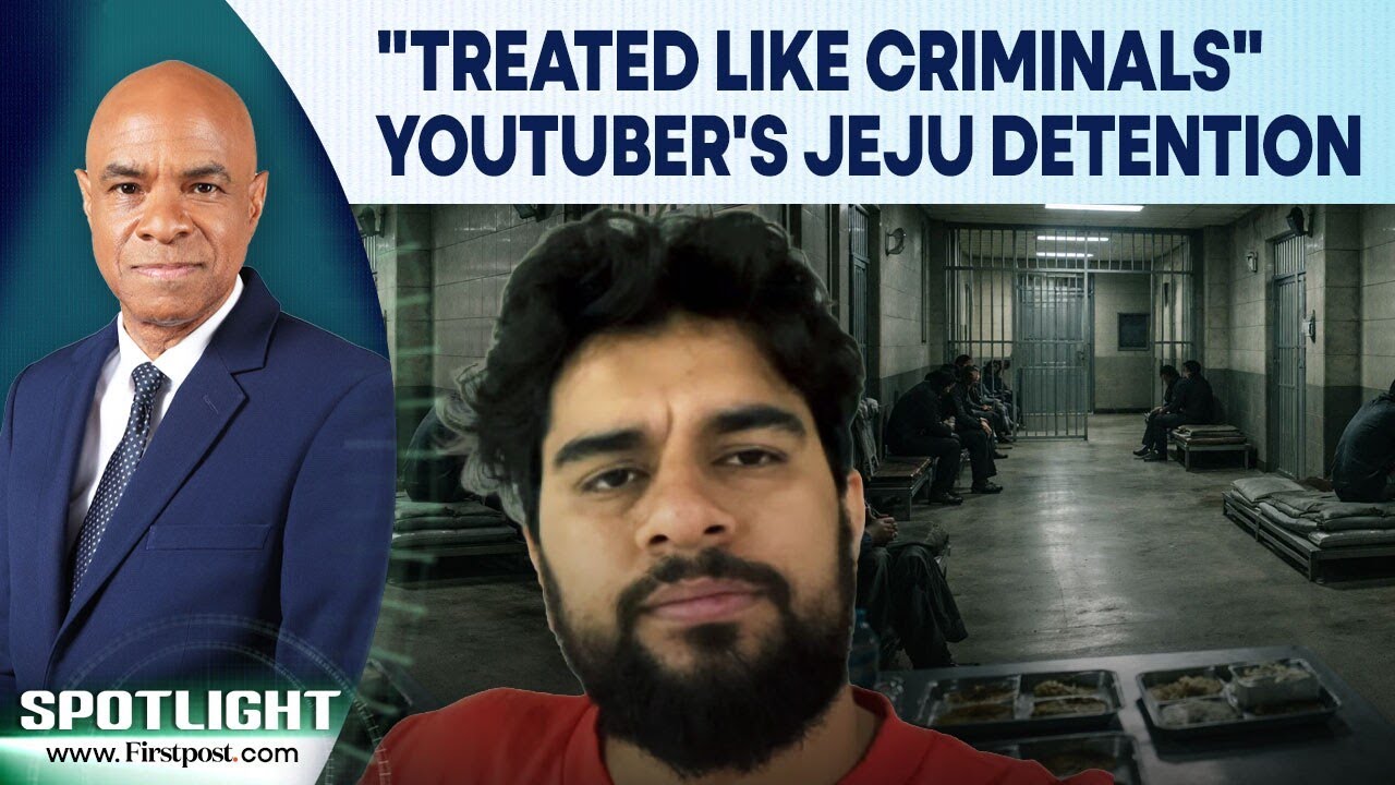 Indian YouTuber Claims Criminal-Like Detention in South Korea's Jeju, China | Spotlight | N18G