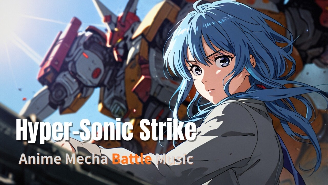 Anime Mecha Battle Music| Epic J-Rock OST|Uplifting,Motivational|♦Hyper-Sonic Strike♦