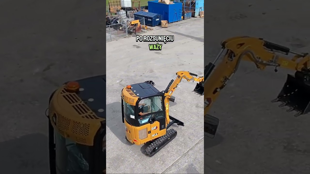 Minikoparka CAT 301.8 to w kategorii do 2 ton idealny sprzęt z technologiami kt&oacute;re pomagają