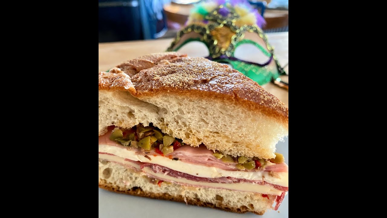 Cook With Brooke - Best Muffuletta Recipe! Happy Mardi Gras!