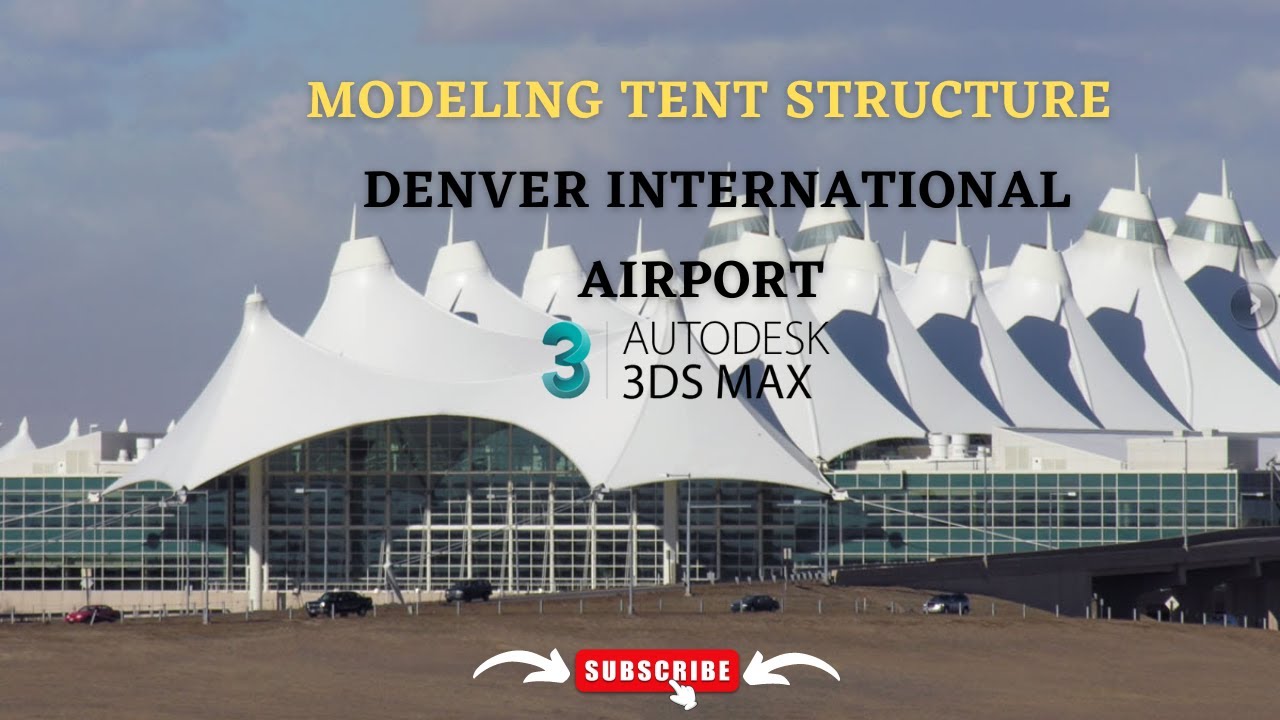 Modeling tent structure|3D's Max Tutorials