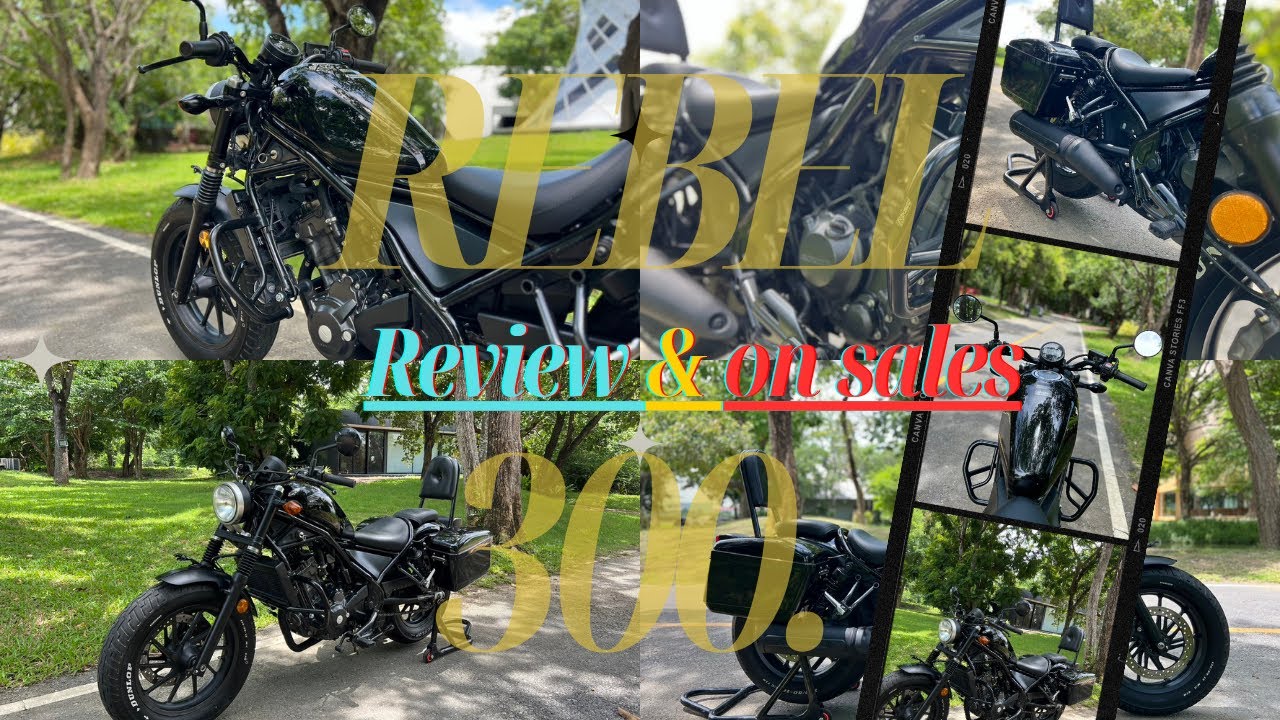 Review พร้อมขาย Rebel 300 รถขับง่าย น้ำหนักเบา ค่าบำรุงรักษาถูกสไตล์ Honda กับของแต่งพร้อมออกทริป