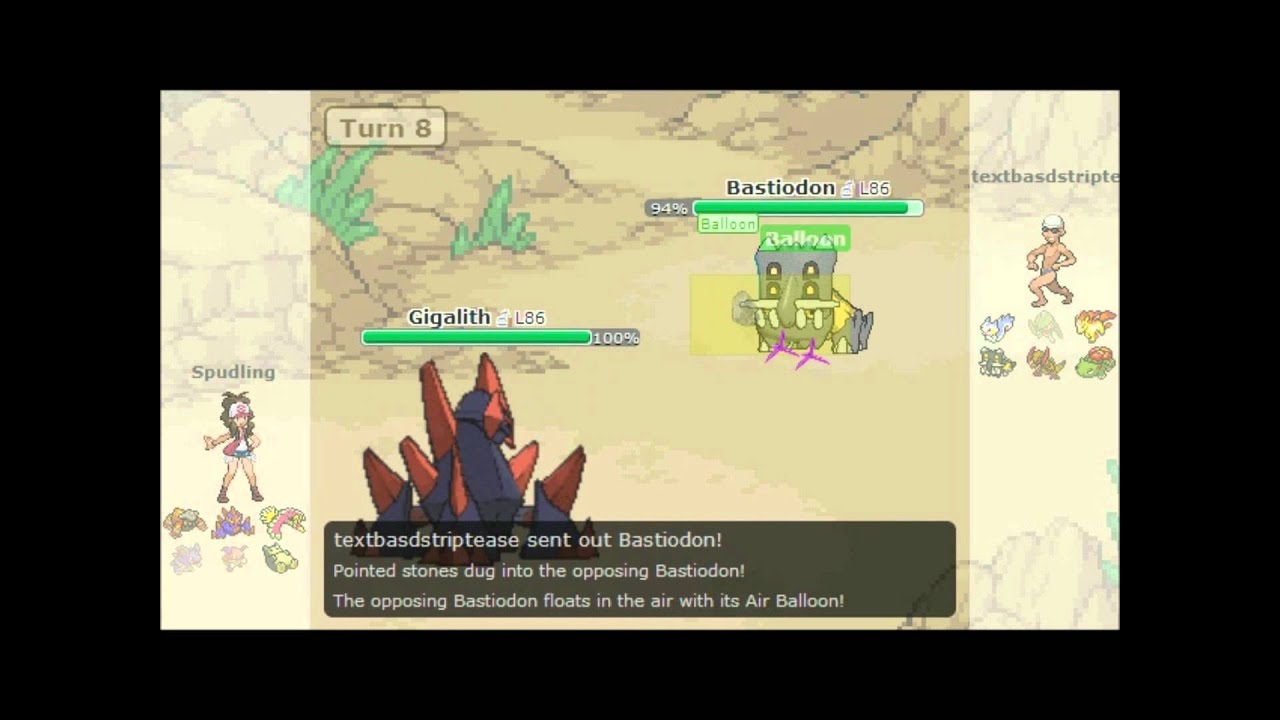 Pokemon Showdown Battle VS DiggletDreams.