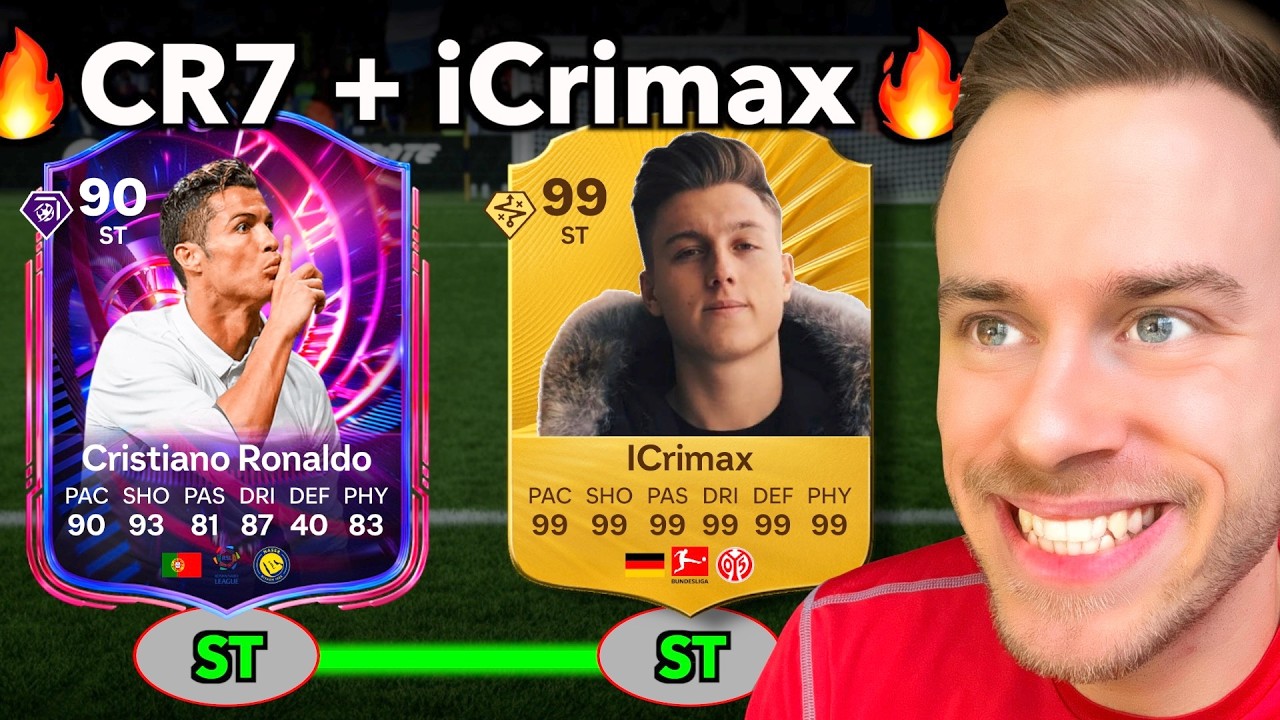 Ich habe die GOAT’s iCrimax & CR7 vereint! 🇵🇹🇩🇪🐐 *eskaliert*