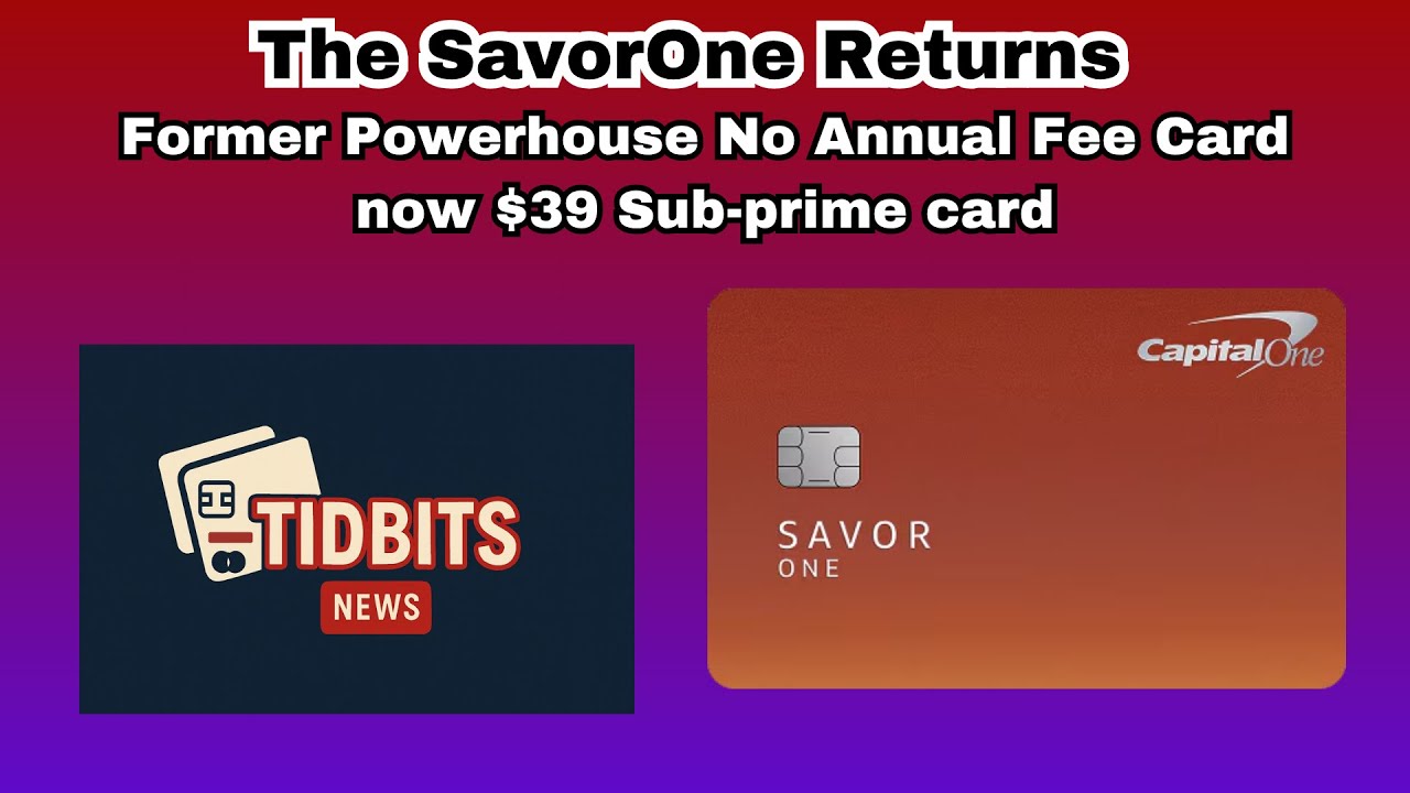 The Capital One SavorOne | OOOF