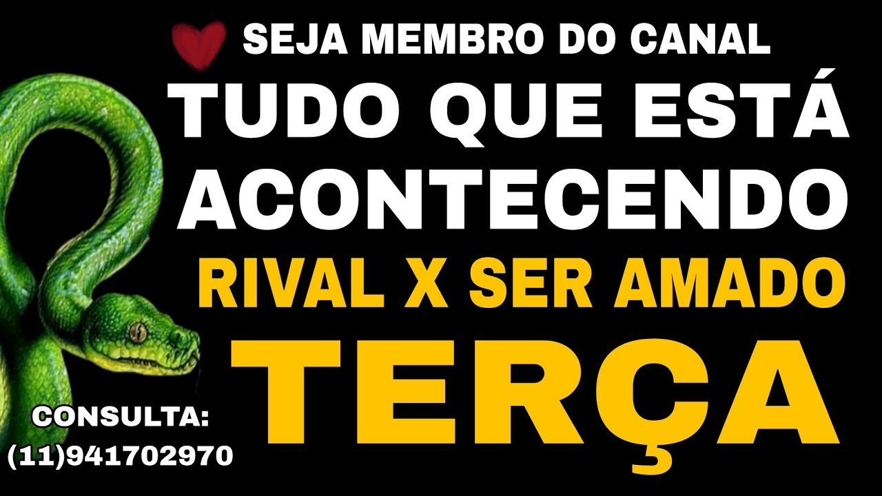 ✨🔮 Terça Rival TUDO QUE ESTÁ ACONTECENDO ENTRE A PESSOA AMADA E A OUTRA - VOCÊ PRECISA SABER AGORA