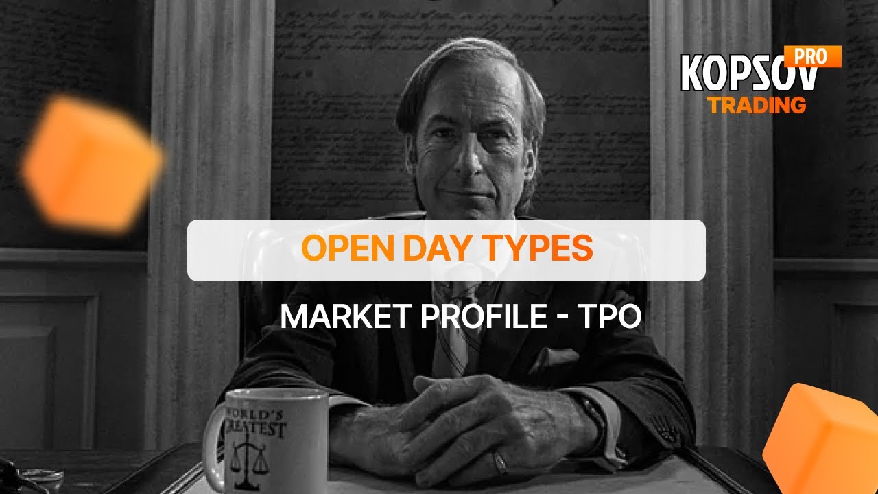 Типы открытия дня Market Profile (TPO) | OPEN DAY TYPES v2
