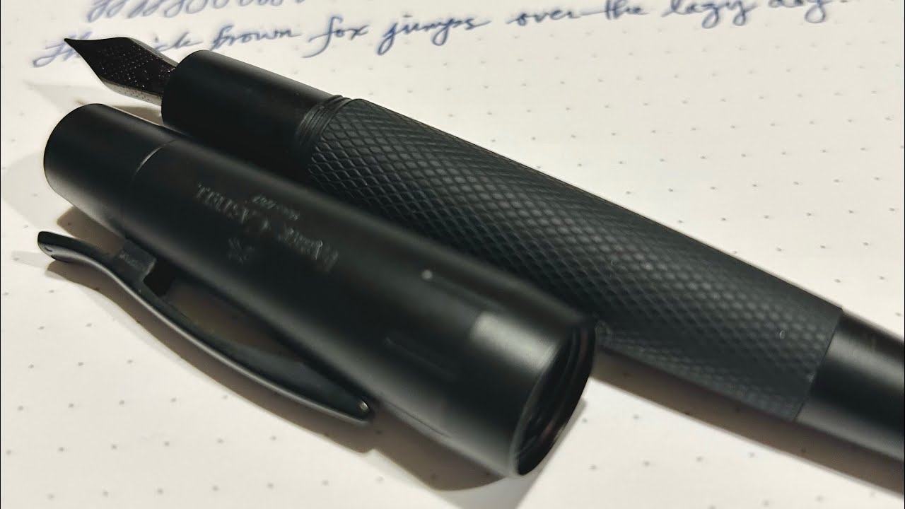 Faber Castell E Motion Pure Black F Nib