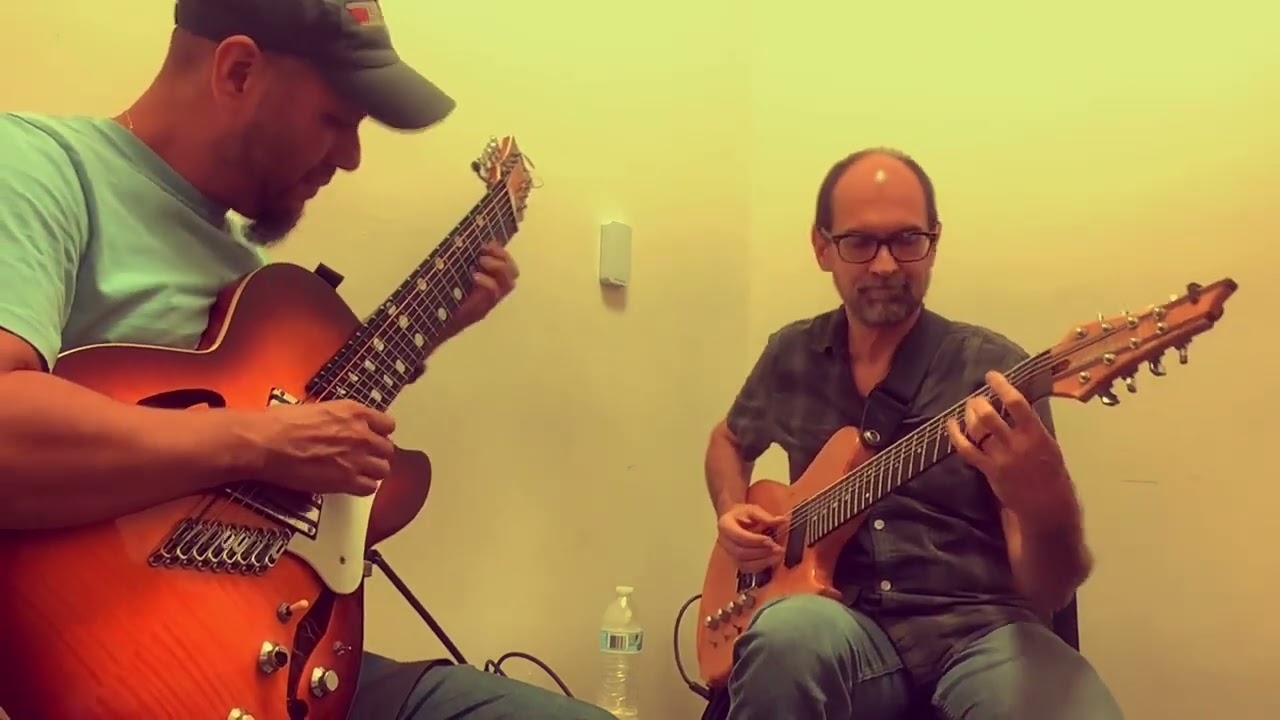 8 String Jazz Guitar Pair: Tom Lippincott & Edgar De la torre
