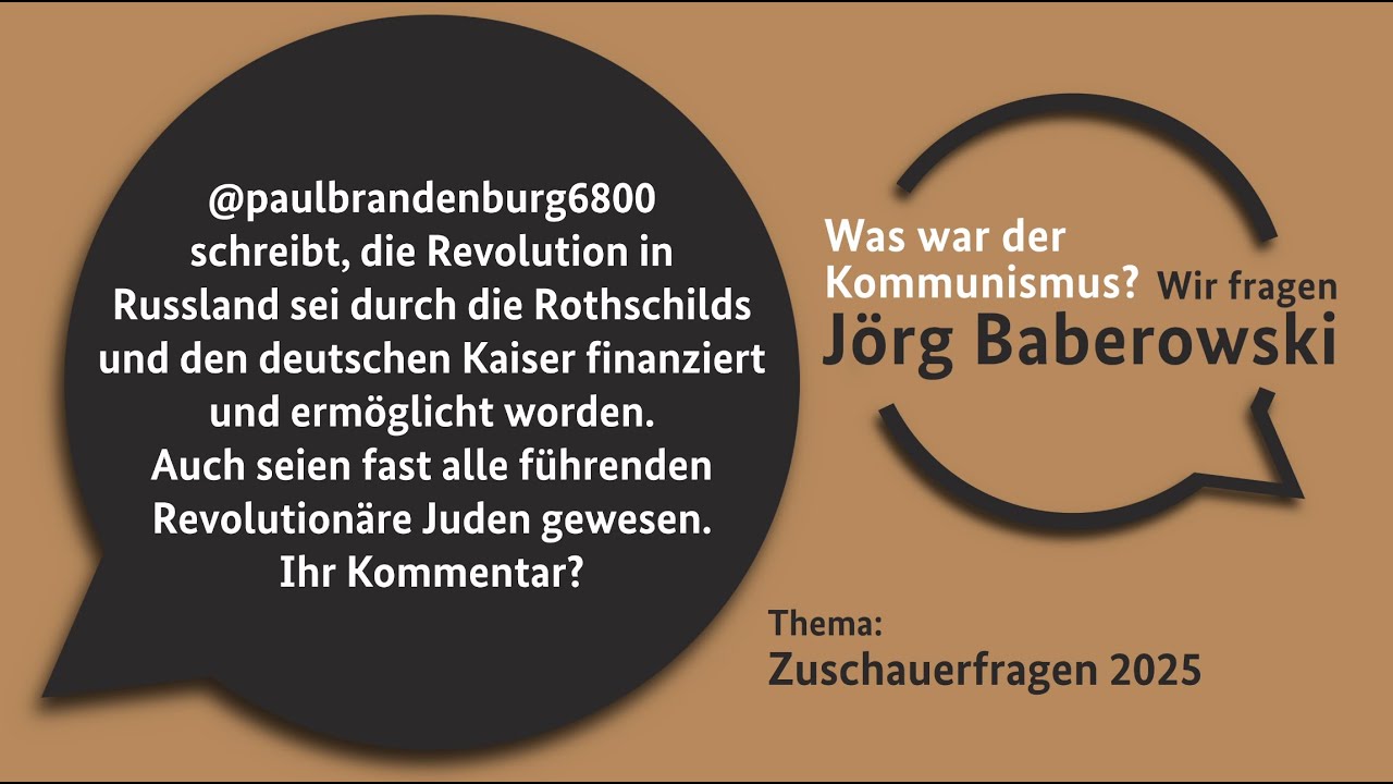 Wurde die Russische Revolution durch die Rothschilds und dem deutschen Kaiser ermöglicht?
