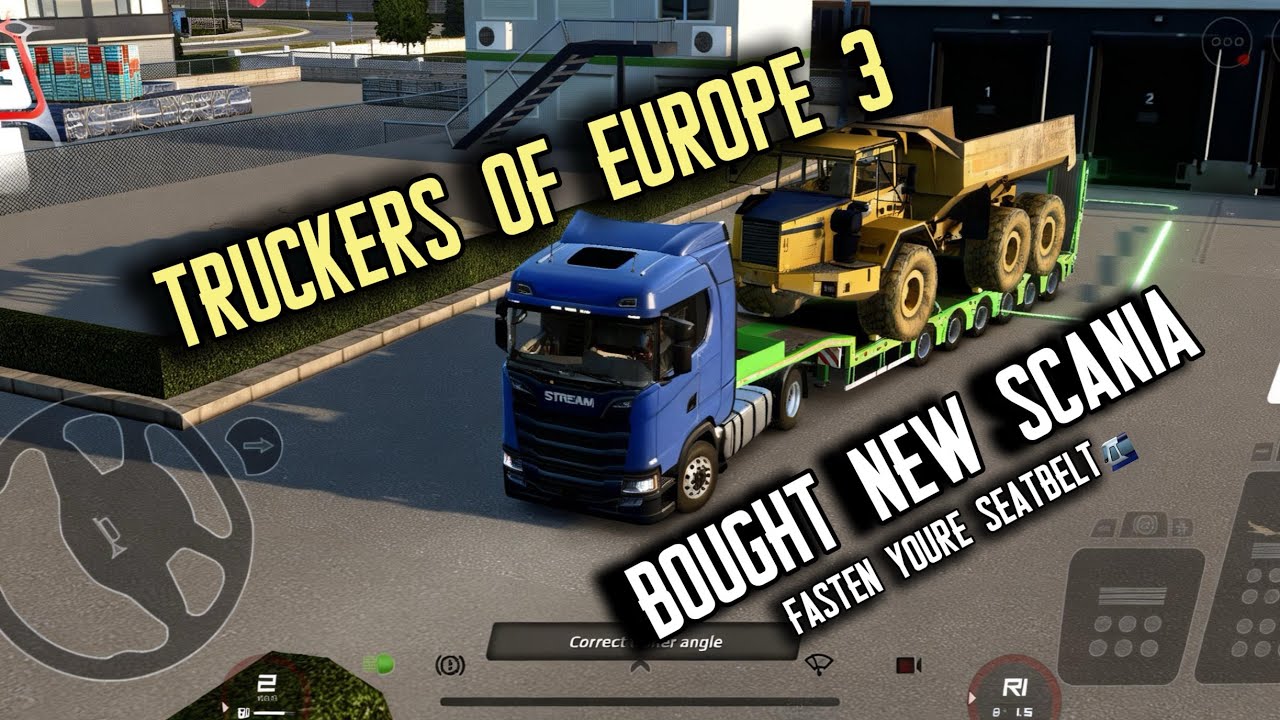 Bought New Scania Showroom condition pickup check and power #truckersofeurope3 #iosgames #toe3 #real