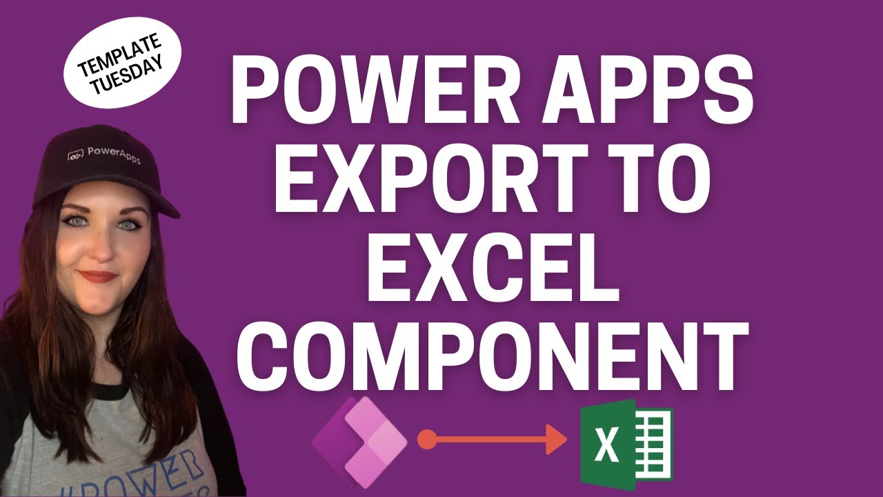 Компонент экспорта Power Apps в Excel